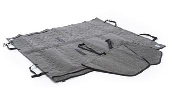 kleinmetall® Rücksitzschondecke Prestige, grau, ca. B155/H55/T140 cm