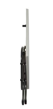 Acamp Gartentisch Piazza, ca. B80/H72/T80 cm, Schwarz / Hellgrau - Kunststoff Stahl