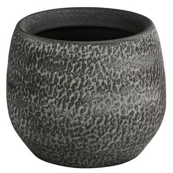 Dehner Keramik-Übertopf Jan, bauchig, ca. Ø16 cm