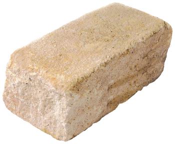 10 x Diephaus Mauerstein SIOLA -MINI, Hellbraun - Beton - Mindestbestellmenge: 10 Stk.