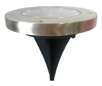 Dehner Solar-Bodenleuchte Skiva, ca. Ø12/H13 cm
