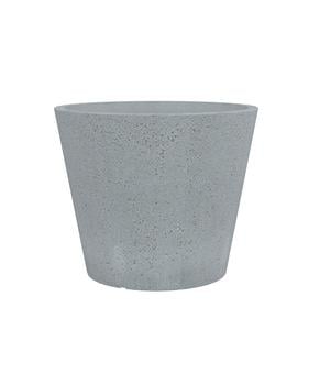 Scheurich Kunststoff-Topf C-Cone, rund, Grau - Polyethylen