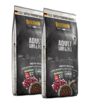 BELCANDO® Trockenfutter für Hunde Adult, Lamb & Rice