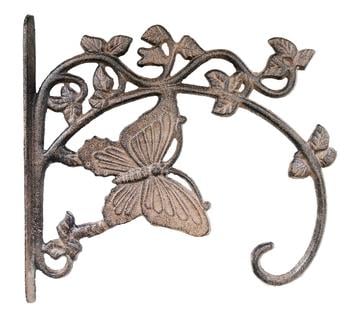 Dehner Gusseisen-Haken Schmetterling