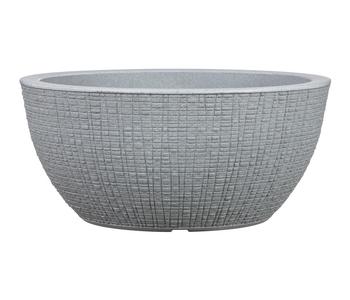 Scheurich Kunststoff-Topf Barceo Bowl, rund, ca. Ø39/H18 cm