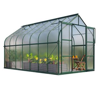 Vitavia Gewächshaus Saturn 11500 HKP, inkl. Stahlfundamentrahmen, ca. B264/H255/T445 cm