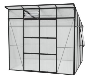 Vitavia Gewächshaus Iduna 7600 HKP, inkl. Stahlfundamentrahmen, ca. B258/H246/T292 cm