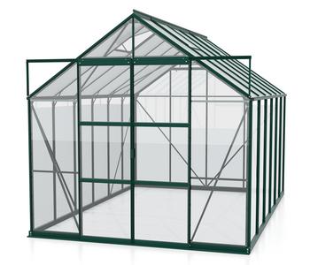 Vitavia Gewächshaus Phönix 9900 ESG/HKP, inkl. Stahlfundamentrahmen, ca. B257/H254/T386 cm