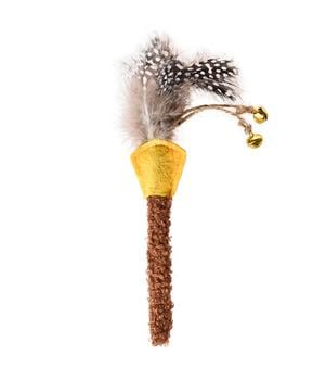 Dehner Lieblinge Katzenspielzeug Spielangel Yellow Wizard, ca. B4/H21 cm