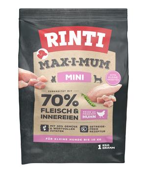 Rinti Trockenfutter für Hunde MAX-I-MUM Mini, Adult, Huhn