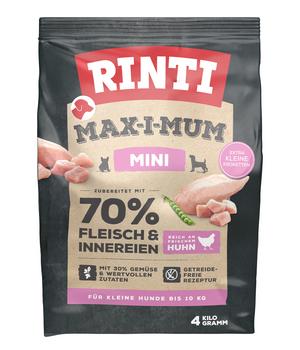 Rinti Trockenfutter für Hunde MAX-I-MUM Mini, Adult, Huhn