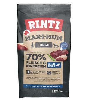 Rinti Trockenfutter für Hunde MAX-I-MUM Fresh Adult, Ente