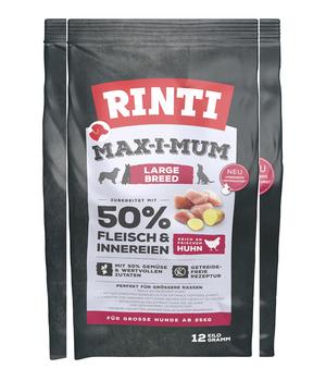 Rinti Trockenfutter für Hunde MAX-I-MUM Large Breed, Adult, Huhn