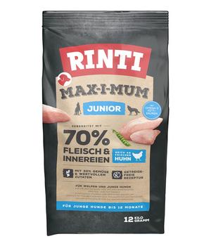 Rinti Trockenfutter für Hunde MAX-I-MUM Junior, Huhn