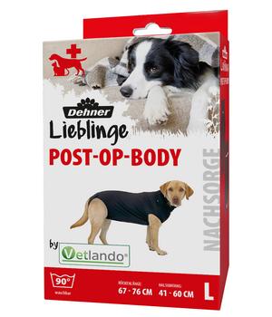 Dehner Lieblinge Post-OP-Body, schwarz