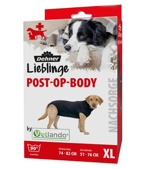 Dehner Lieblinge Post-OP-Body, schwarz