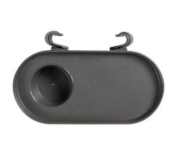 Lafuma Getränkehalter für Relaxsessel, ca. B7/H15/T30 cm, Grau - Kunststoff