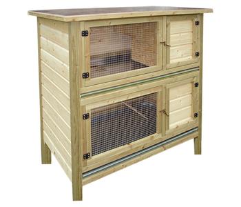 Elmato® Kaninchenstall Bavaria King Jumper, ca. B118/H118,5/T70 cm