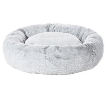 Dehner Lieblinge Kuschelbett Tender, rund, grau