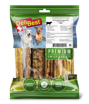 DeliBest Premium Hundesnack Ochsenziemer Gourmet