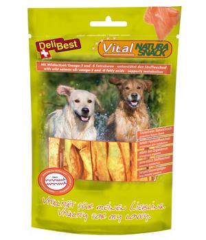 DeliBest Vital Natura Hundesnack Wildlachsöl, 200 g