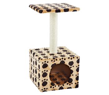 Trixie Kratzbaum Zamora, Beige - Plüsch / Sisal