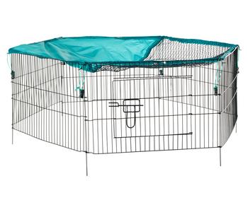 Trixie Jungtiergehege mit Netz, ca. B116/H58/T38 cm