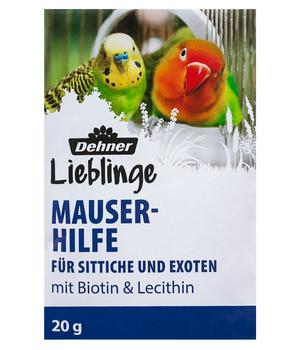 Dehner Lieblinge Mauserhilfe für Sittiche und Exoten, 20 g
