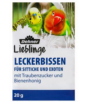 Dehner Lieblinge Leckerbissen für Sittiche und Exoten, 20 g