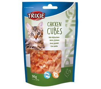 Trixie Premio Katzensnack Chicken Cubes, 50 g