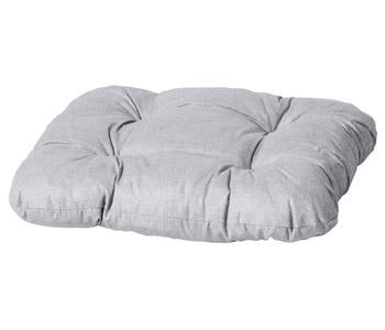 4 x Dehner Susakissen Veneto, ca. B38/H8/T38 cm, Hellgrau - Baumwolle, Polyester, Viskose - Mindestbestellmenge: 4 Stk.