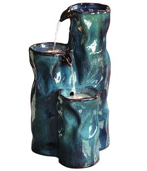 Dehner Keramik-Gartenbrunnen Corso, solarfähig, ca. H64,5 cm