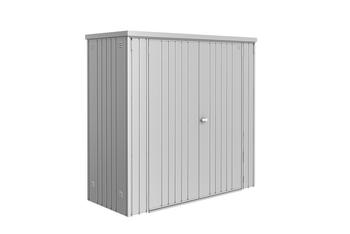 Biohort Geräteschrank 190, ca. B190/H182,5/T83 cm, Silber - Stahl