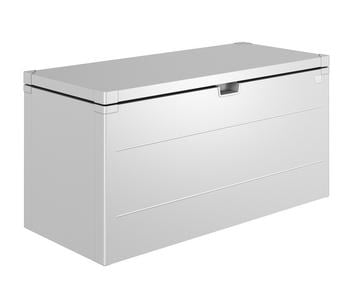 Biohort StyleBox Gr. 140, 400 Liter, ca. B140/H71/T60 cm, Silber - Stahl