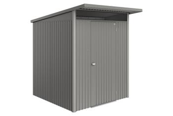 Biohort Metallgerätehaus AvantGarde ECO A1, ca. B180/H218/T220 cm, Quarzgrau - Stahl