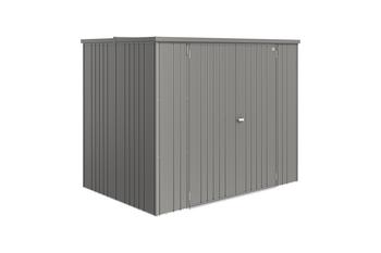 Biohort Geräteschrank 230 Large, ca. B228/H184/T155 cm, Quarzgrau - Stahl