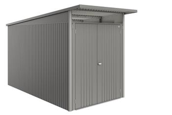 Biohort Metallgerätehaus AvantGarde ECO A4, ca. B180/H222/T380 cm, Quarzgrau - Stahl