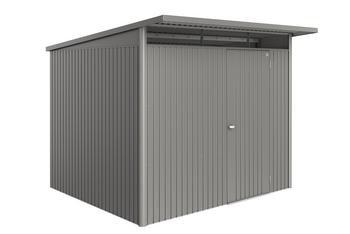 Biohort Metallgerätehaus AvantGarde ECO A6, ca. B260/H218/T260 cm, Quarzgrau - Stahl