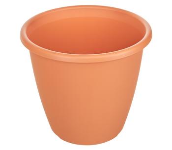 Geli Kunststoff-Topf Nevada, rund, Orange - Kunststoff