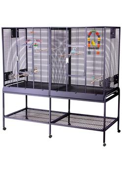 Montana Vogelvoliere Madeira Double, Antik, ca. B165/H155/T54 cm