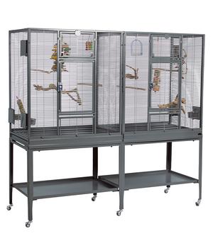 Montana Vogelvoliere Madeira Double, Antik, ca. B165/H158/T56 cm