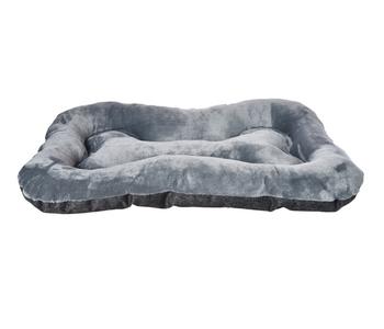 Dehner Lieblinge Kuschelkissen Cleo, rechteckig, grau