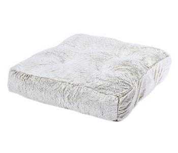 Dehner Lieblinge Kuschelkissen Chichi, rechteckig, weiß, ca. B90/H20/T90 cm