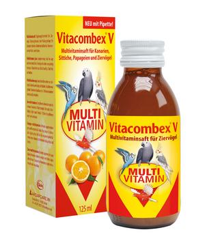 Quiko® Ergänzungsfutter für Ziervögel Multivitaminsaft Vitacombex® V