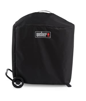 Weber Premium Abdeckhaube für Traveler Compact, Schwarz - Polyester