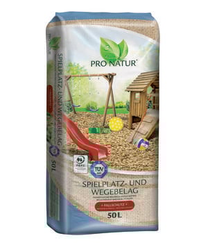 Ziegler Pro Natur Spielplatz- und Wegebelag, 50 l - Nadelholz