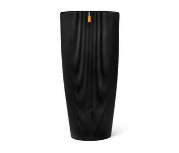 Capi Regentonne Groove, Schwarz - Kunststoff