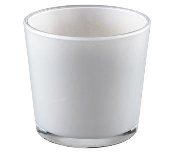Dehner Glas-Übertopf Conner, konisch