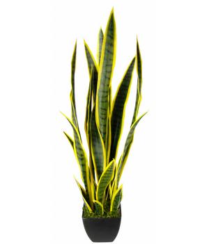I.GE.A. Kunstpflanze Sansevieria im Kunststoff-Topf, ca. H85 cm