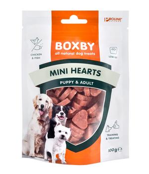 Boxby Hundesnack Mini Hearts, 100 g